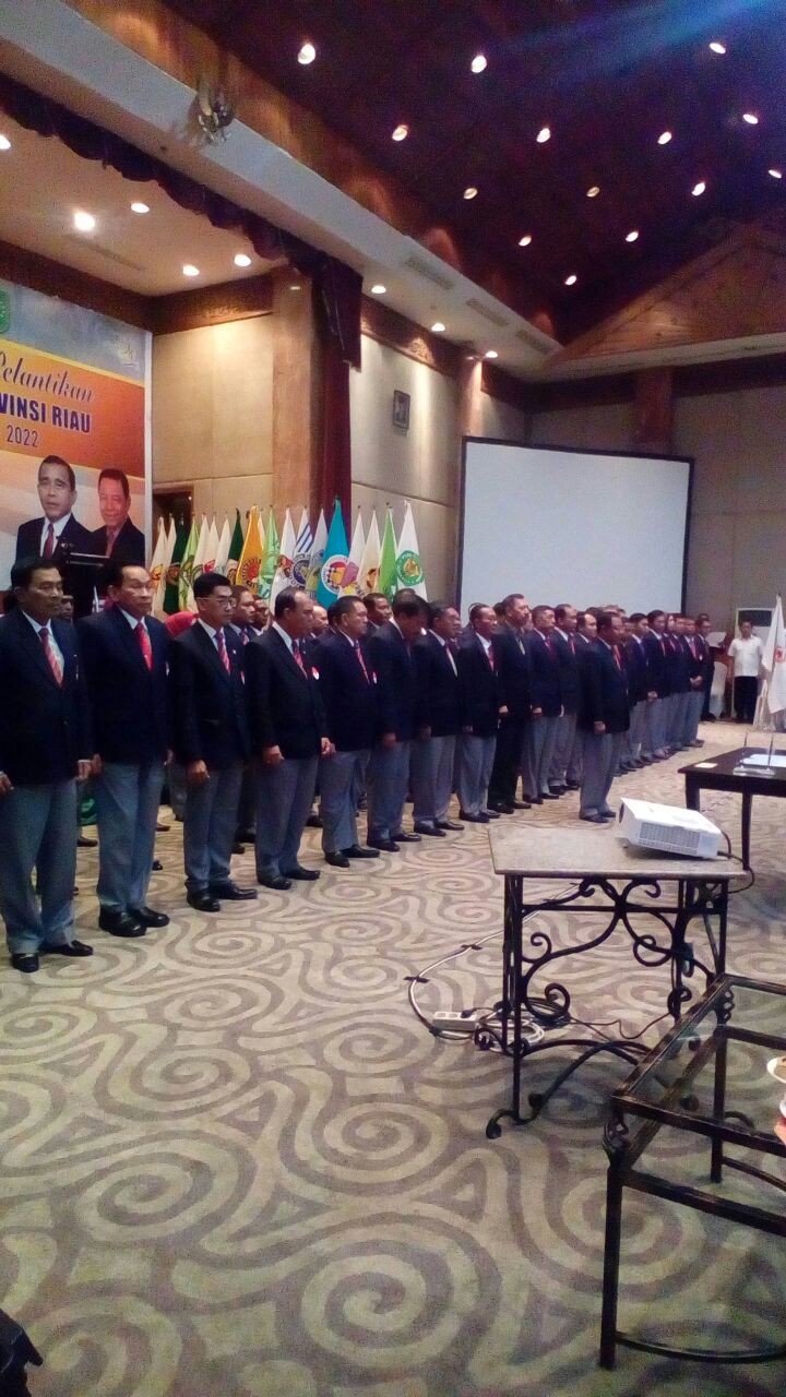 PENGURUS KONI RIAU RESMI DILANTIK